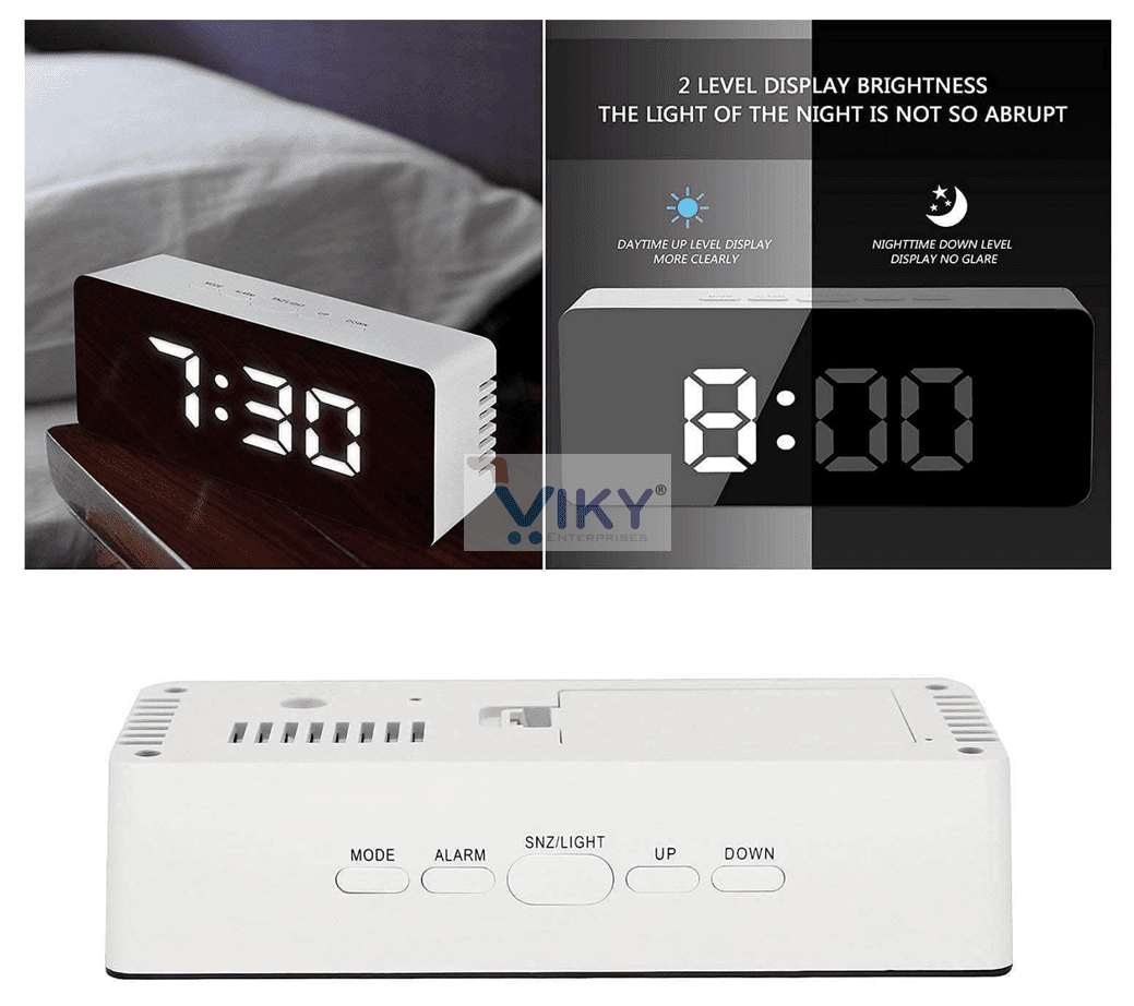VIKY Digital Alarm Clock - Image 2
