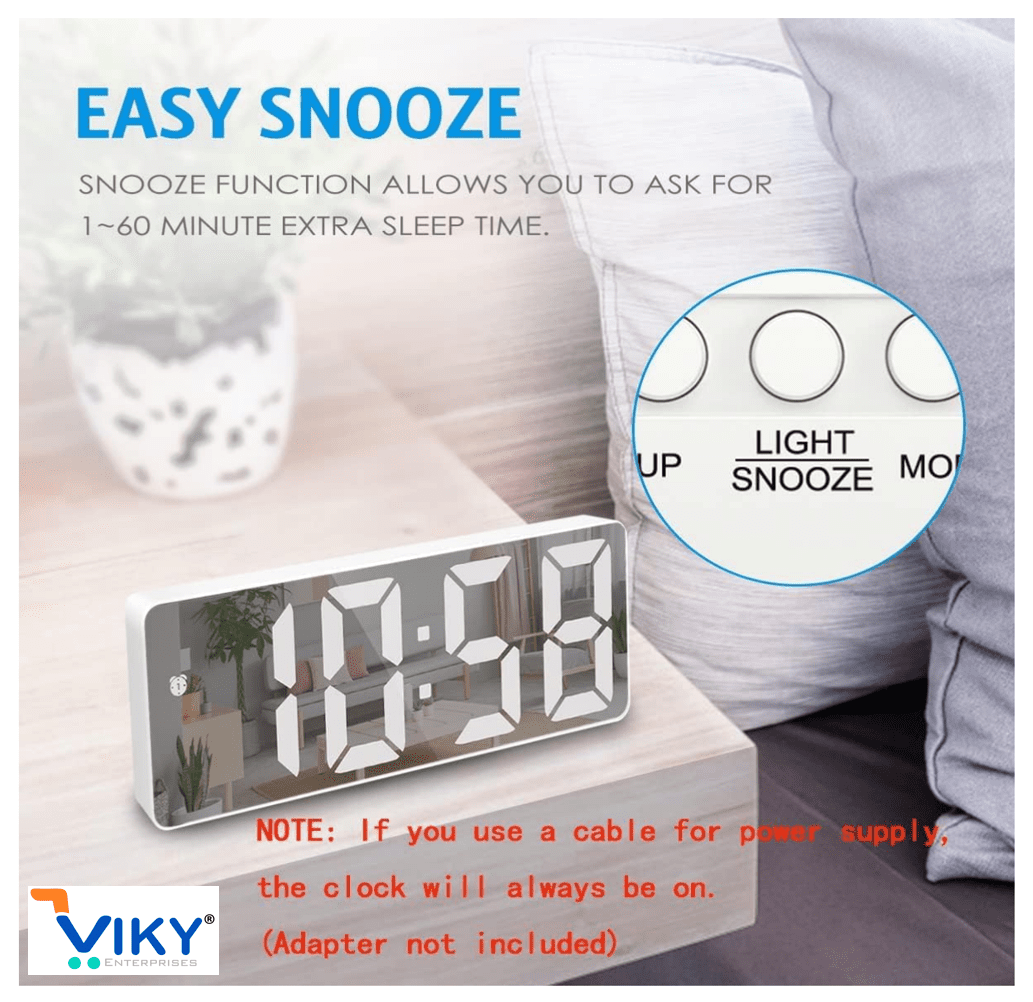VIKY Digital Alarm Clock - Image 8