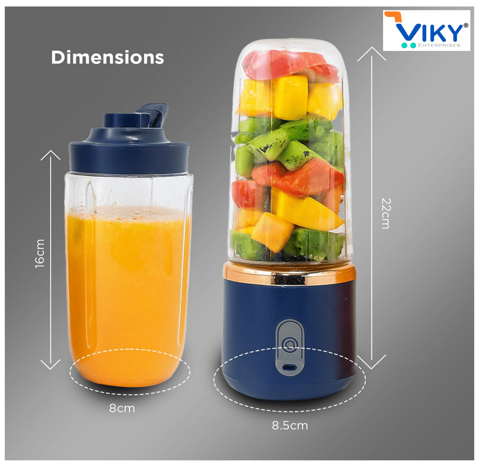 VIKY Portable Blender Juicer with Jar - Image 4
