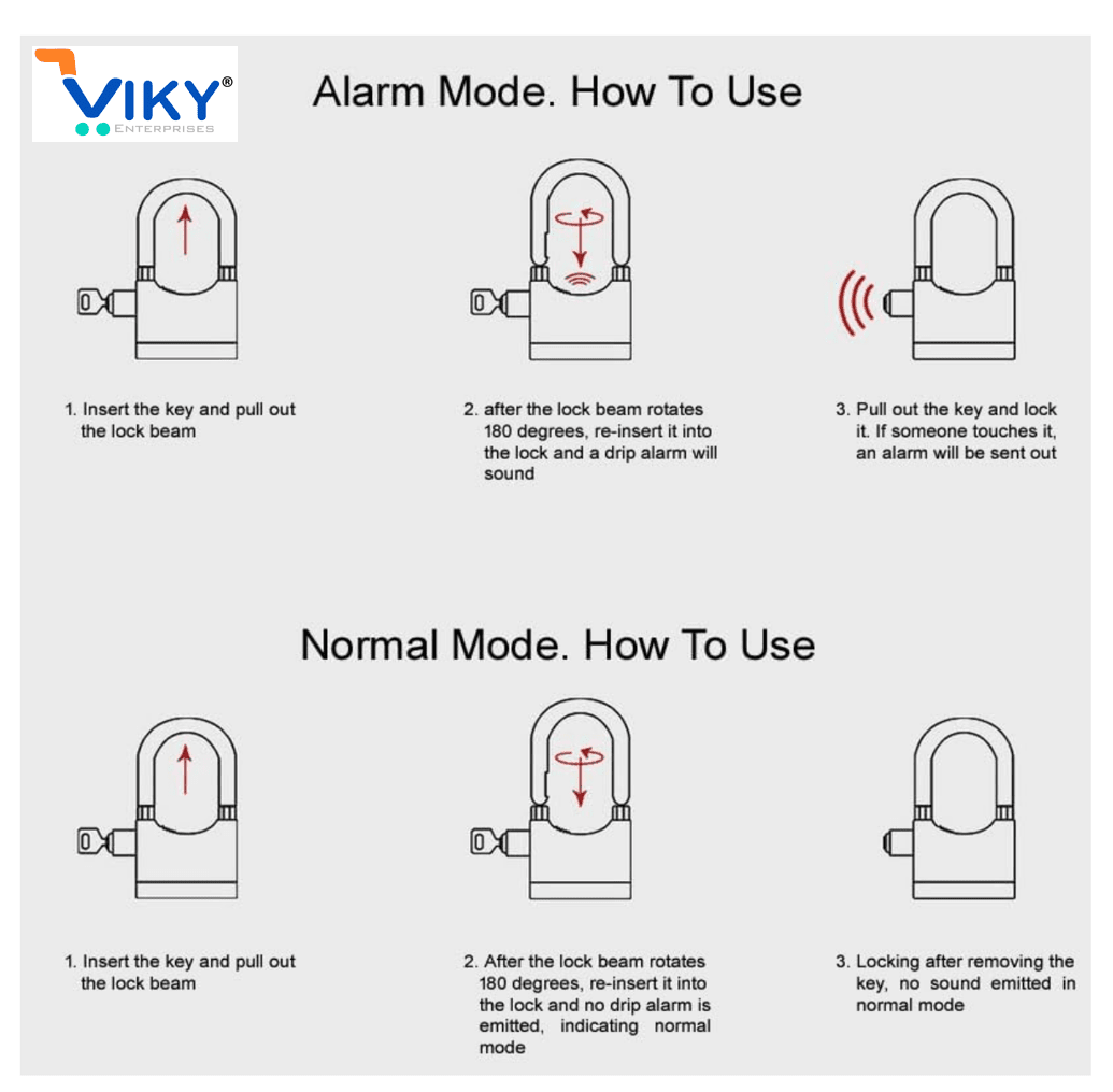 VIKY Alarm Security Lock - Image 3