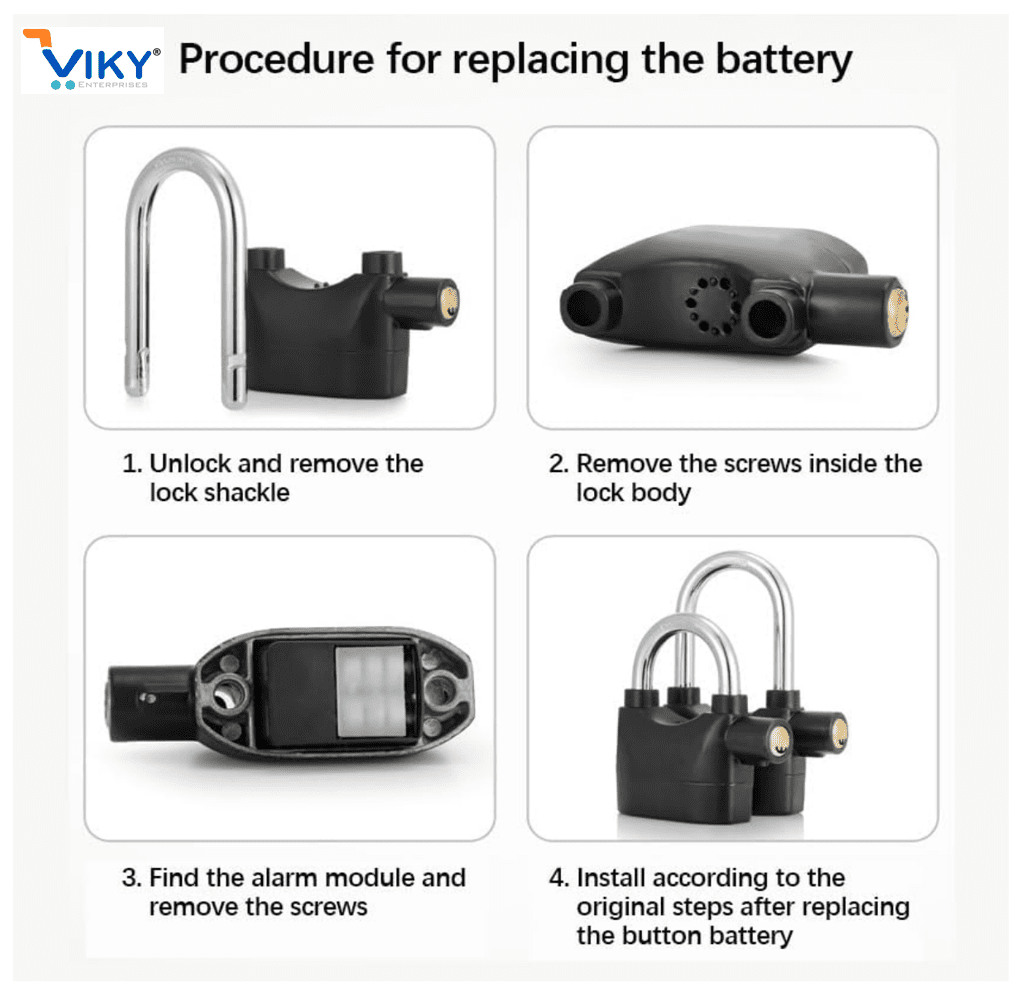 VIKY Alarm Security Lock - Image 4