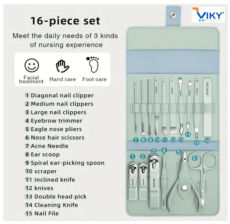 VIKY Manicure & Pedicure Kit - Image 2