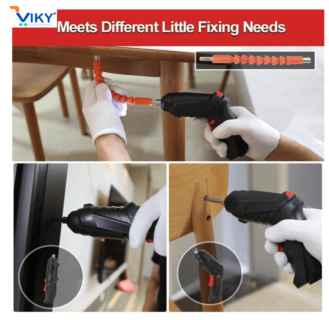 VIKY Cordless Drill Screwdriver Set - Image 6