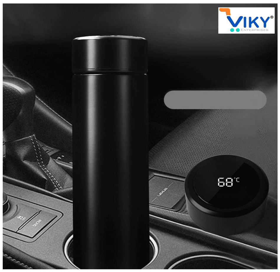 VIKY Stainless Steel Smart Water Bottle - Image 2